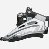 Shimano Deore M6025-L Double Front Derailleur Low Clamp Top Swing Down Pull Front Mech